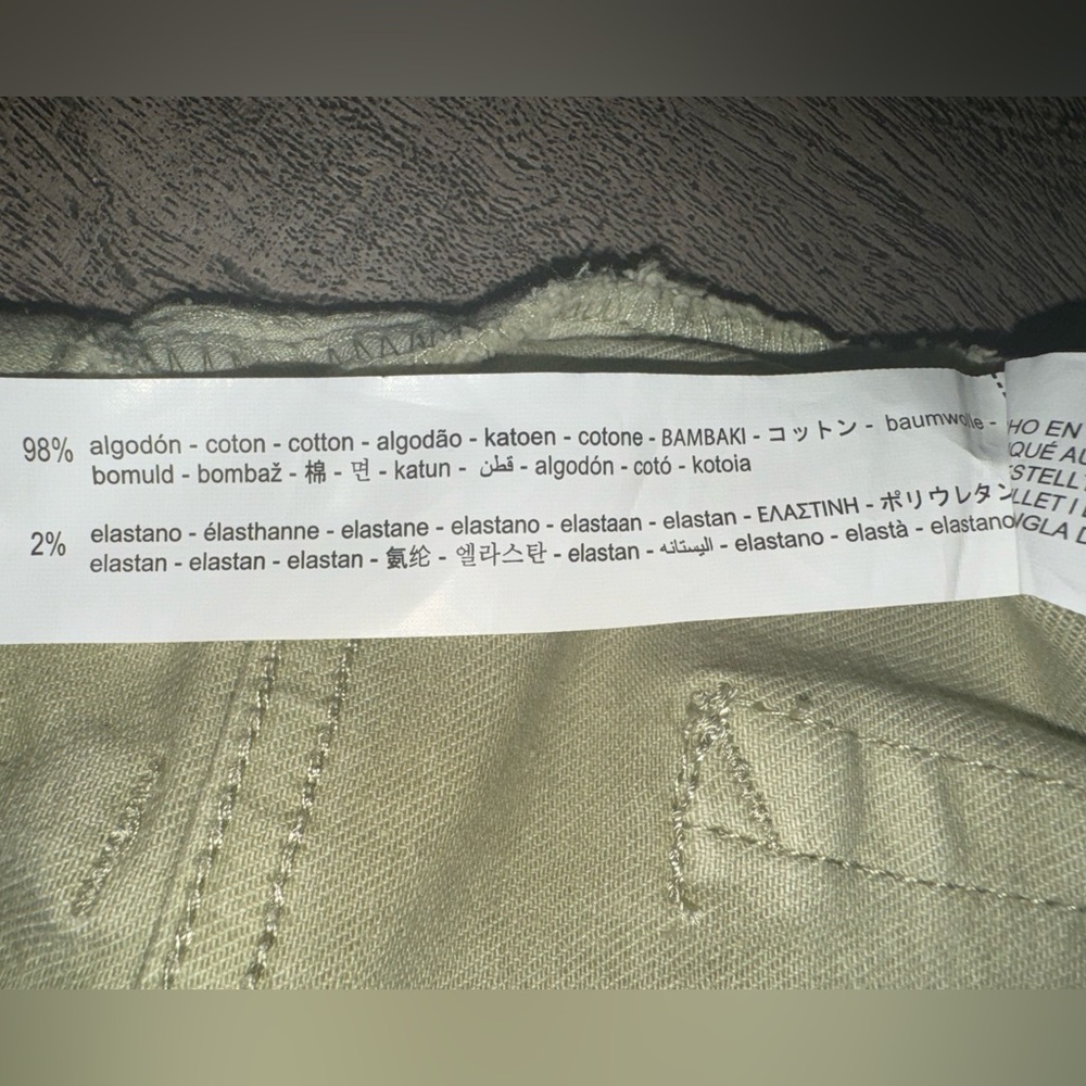 Bershka Kick Flair Jeans (Green, Size USA 10, NEW, Tags Included) - Picture 10 of 10